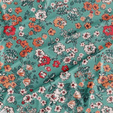 Floral Wholesale Digital Printed Fabric for Dress & Cloth